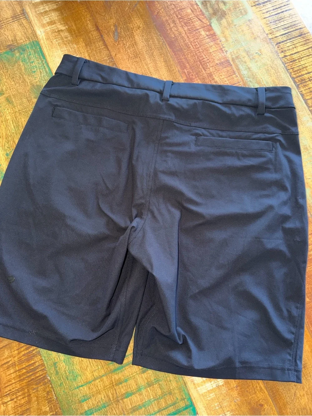 lululemon black Men's shorts. Size 38. - Picture 2 of 5